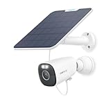 Reolink 4K Solar Überwachungskamera Aussen Akku mit 2,4&5GHz WiFi, WLAN Kamera Outdoor, 8MP Farbnachtsicht, Person/Auto/Tiererkennung, Keine Monatsgebühr, Standalone, Argus Eco Ultra+6W Solarpanel