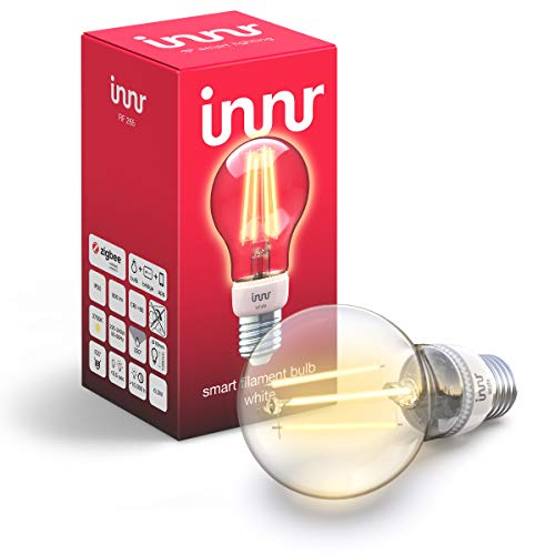 Innr E27 Smart Filament LED Lampe White, warmweiß, works with Philips Hue* & Echo Plus, RF 265 (1-Pack) Innr E27 Smart Filament LED Lampe White, warmweiß, works with Philips Hue* & Echo Plus, RF 265 (1-Pack)