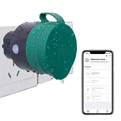 UCOMEN Outdoor Sockets WLAN Smart Steckdose WiFi Stecker Smart Plug Funktioniert mit Amazon Alexa und Google Home - 2er Pack UCOMEN Outdoor Sockets WLAN Smart Steckdose WiFi Stecker Smart Plug Funktioniert mit Amazon Alexa und Google Home - 2er Pack