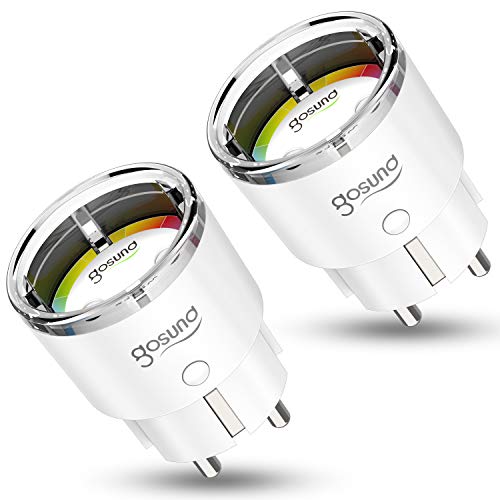 Gosund EP2 Smart Steckdose, Kleinste Alexa Stecker Gewann den German Red Dot Design Award, Stromverbrauch messen Timer Funktion Fernsteurung Smart Plugs, Kompatibel mit Alexa Google Home, 2 Packs Gosund EP2 Smart Steckdose, Kleinste Alexa Stecker Gewann den German Red Dot Design Award, Stromverbrauch messen Timer Funktion Fernsteurung Smart Plugs, Kompatibel mit Alexa Google Home, 2 Packs